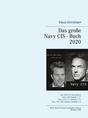 cover image of Das große Navy CIS--Buch 2020